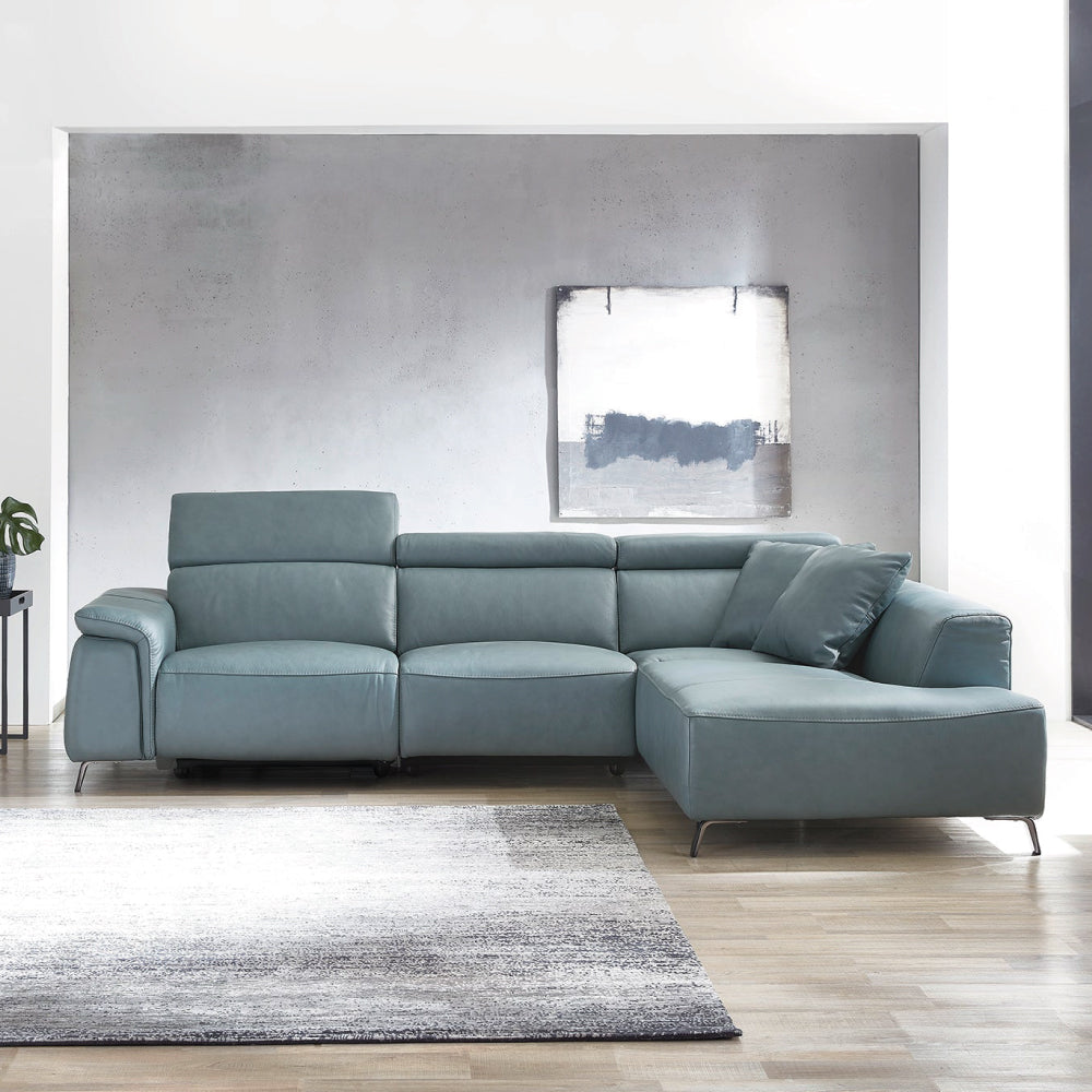 Leder Ecksofa mit motorischer Relaxfunktion und Kopfteilverstellung MRS 5200 - von meinRelaxsessel.de - 5 Jahre Garantie auf Relaxsessel GESCHENKT! Kaufe jetzt bei meinRelaxsessel.de