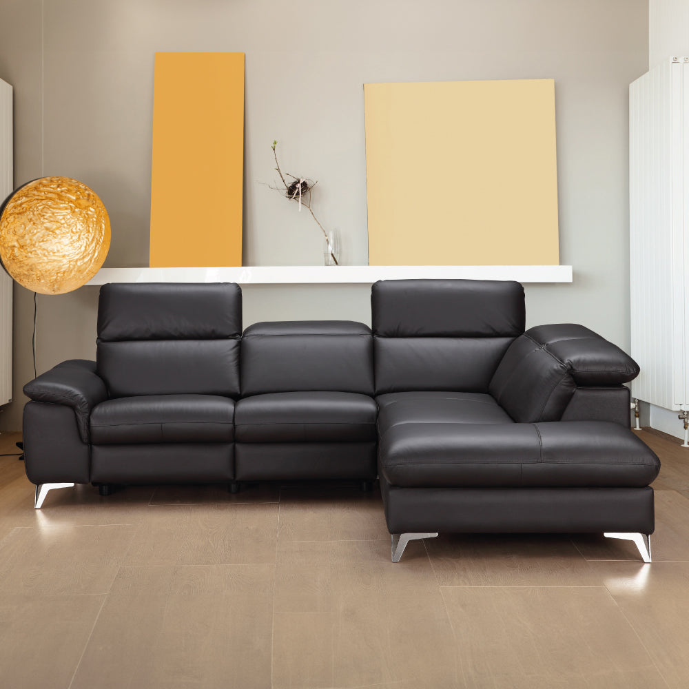 Leder Ecksofa motorische Relaxfunktion MRS 5400 -  von meinRelaxsessel.de - 5 Jahre Garantie auf Relaxsessel GESCHENKT! Kaufe jetzt bei meinRelaxsessel.de