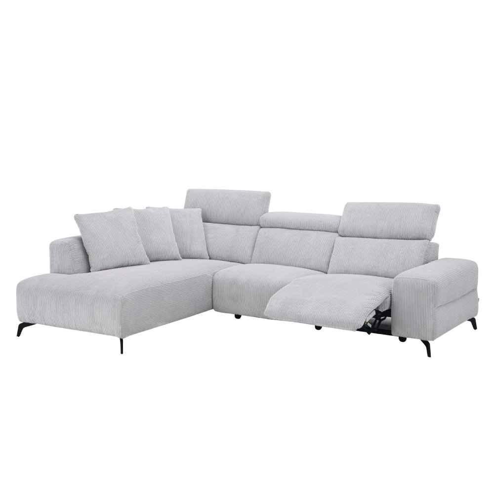 Cord Ecksofa mit motorischer Relaxfunktion MRS 5500 -  von meinRelaxsessel.de - 5 Jahre Garantie auf Relaxsessel GESCHENKT! Kaufe jetzt bei meinRelaxsessel.de