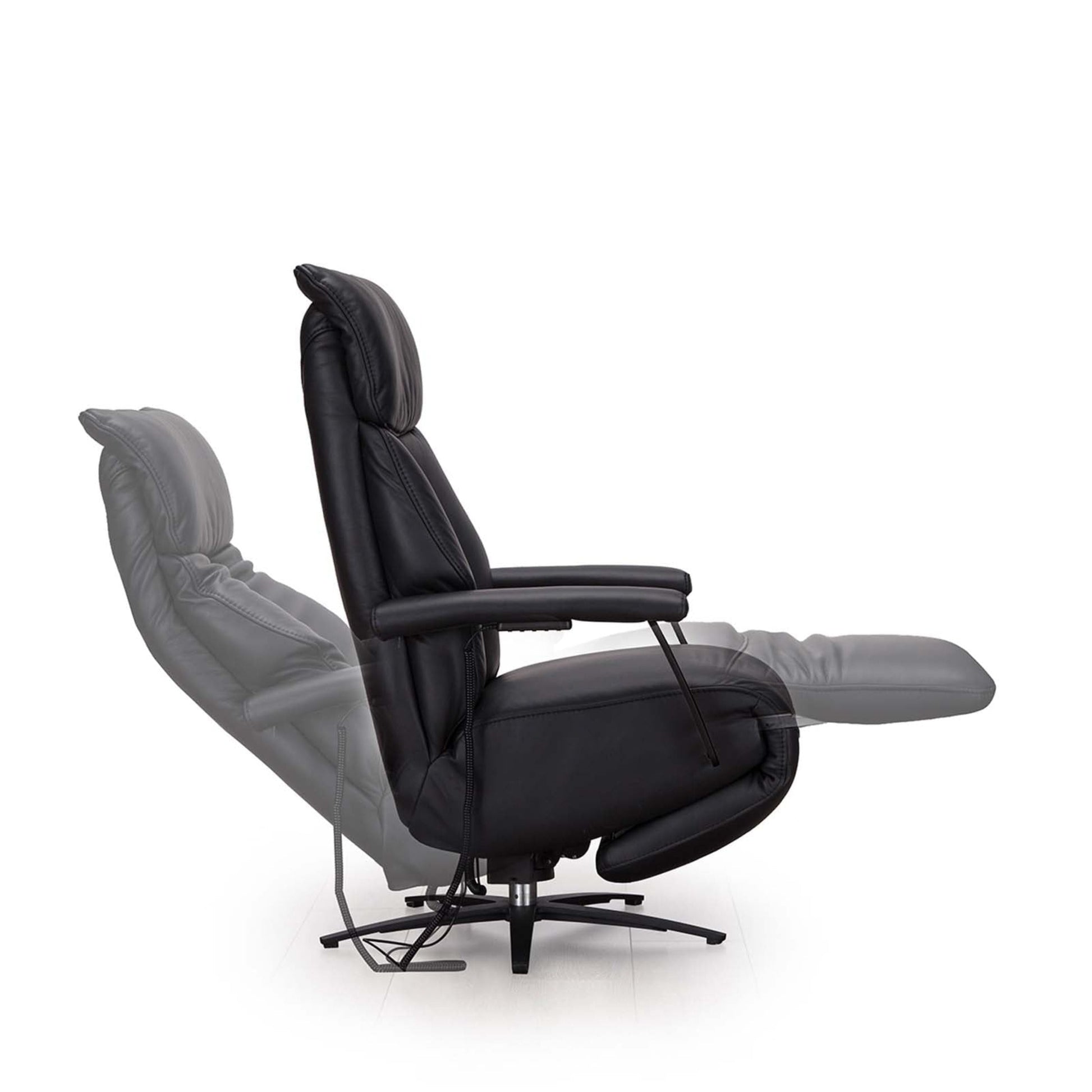 Leder Premium-Relaxsessel "MRS 1041" mit verstellbarem Kopfteil -  von meinRelaxsessel.de - 5 Jahre Garantie auf Relaxsessel GESCHENKT! Kaufe jetzt bei meinRelaxsessel.de