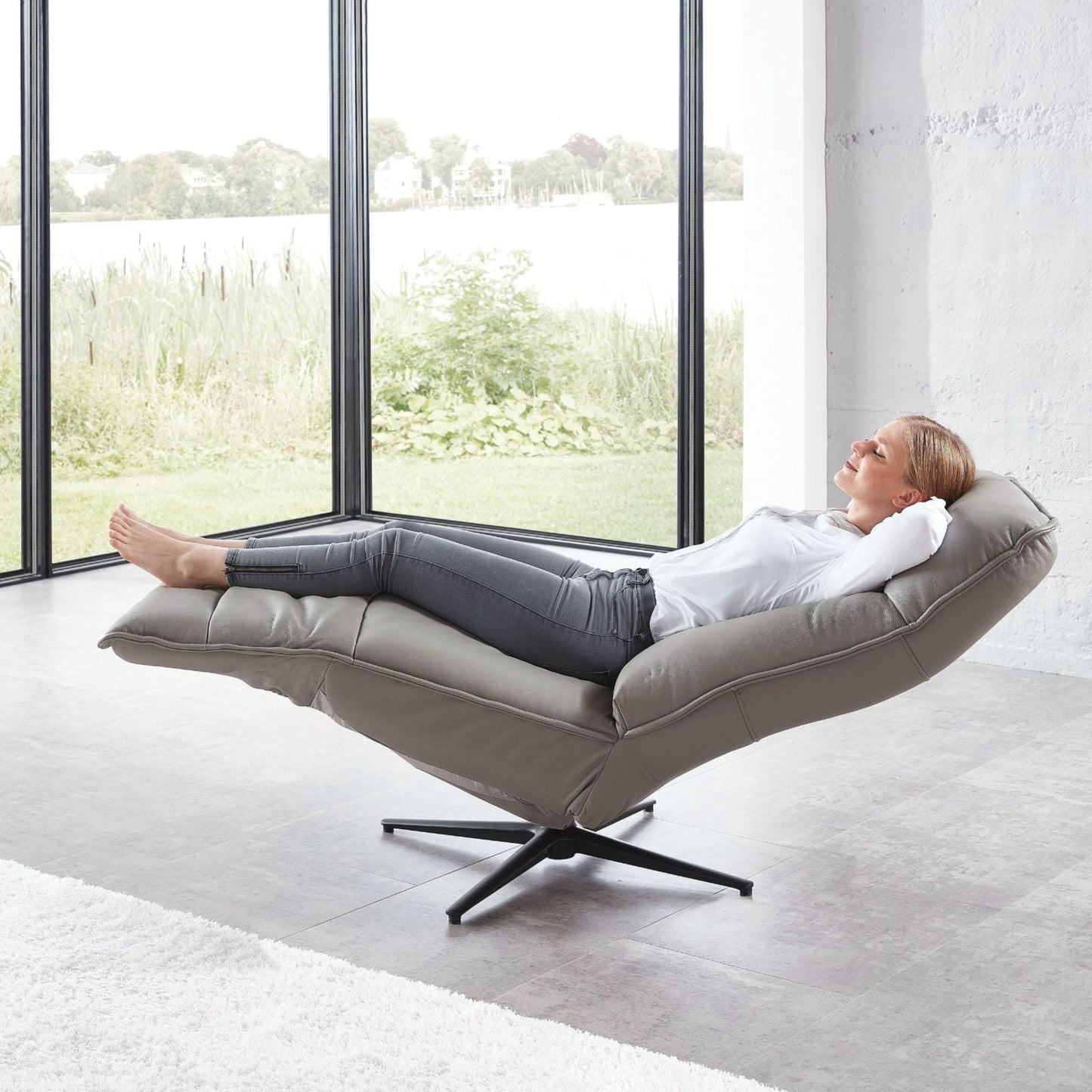 Leder Moderner Relaxsessel "MRS 930" mit elektrischen Liegefunktionen - von meinRelaxsessel.de - 5 Jahre Grantie auf Relaxsessel GESCHENKT Nur 1349 €! Kaufe jetzt bei meinRelaxsessel.de