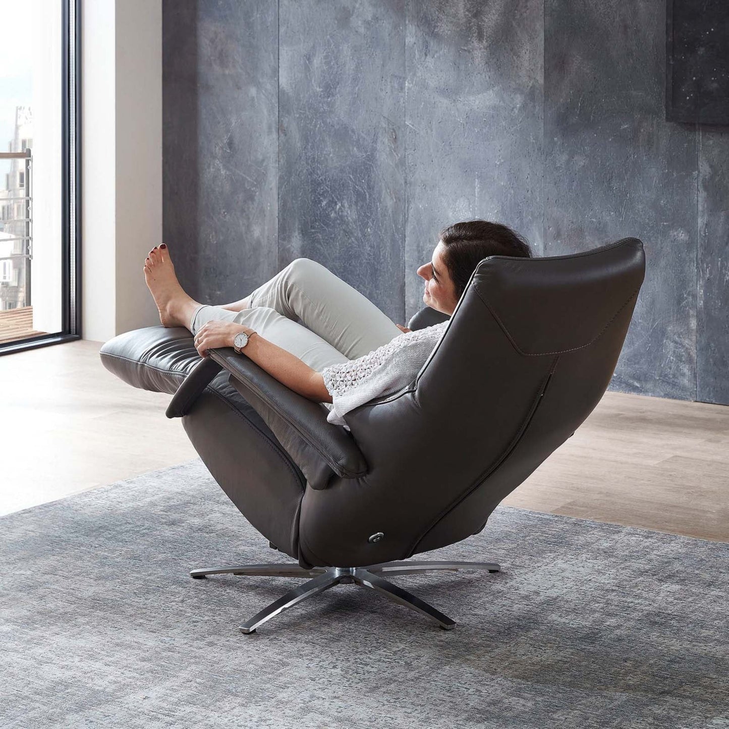 Leder Premium-Relaxsessel "MRS 1040" mit optionaler Aufstehhilfe - von meinRelaxsessel.de - 5 Jahre Garantie auf Relaxsessel GESCHENKT! Kaufe jetzt bei meinRelaxsessel.de