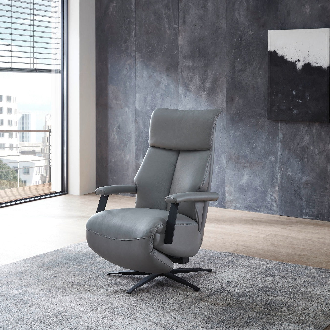 Leder Relaxsessel MRS 1041 Leder Sky Iron 4 Motoren Aufstehhilfe Sonderedition - Relaxsessel von meinRelaxsessel.de - 5 Jahre Garantie auf Relaxsessel GESCHENKT! Kaufe jetzt bei meinRelaxsessel.de