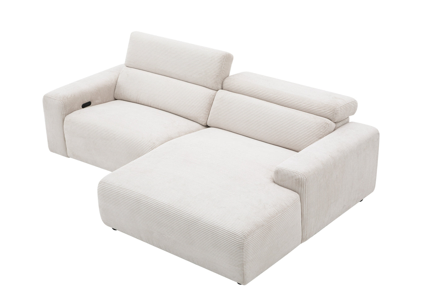 Ecksofa MRS 5600 mit motor. XXL-Relaxfunktion Cord