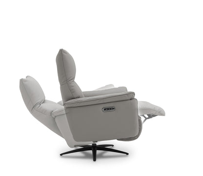 Echt Leder Relaxsessel MRS 880 mit 2 Motoren und Herz-Waage-Funktion