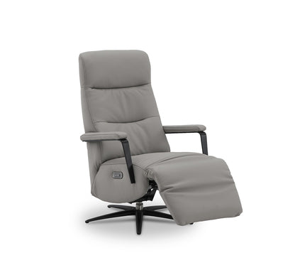Echtleder Relaxsessel MRS 889 mit 2-motorischer Relaxfunktion und Herz-Waage