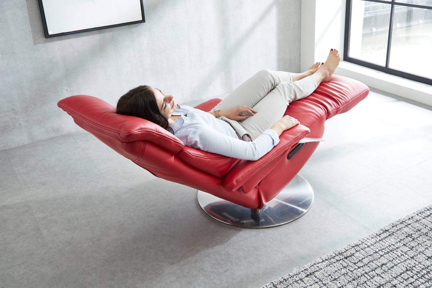Leder Premium-Relaxsessel "MRS 1020" in modernem Design -  von meinRelaxsessel.de - 5 Jahre Grantie auf Relaxsessel GESCHENKT  Nur 1199 €! Kaufe jetzt bei meinRelaxsessel.de