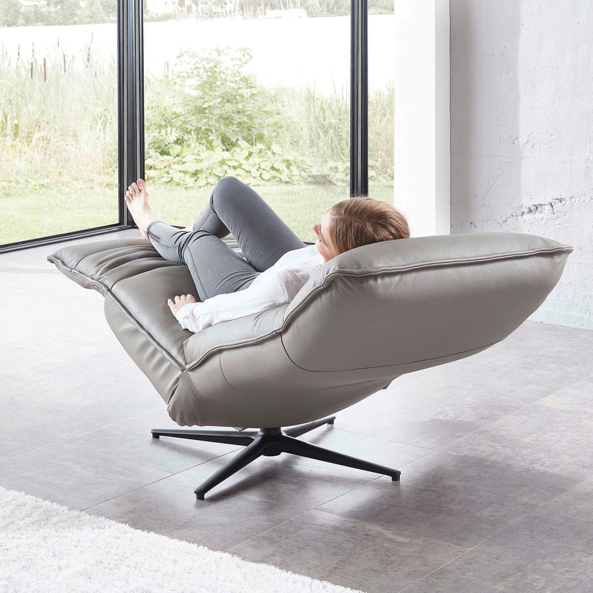 Leder Moderner Relaxsessel